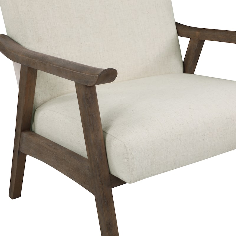 Weldon Mid-Century Fabric Upholstered Chair