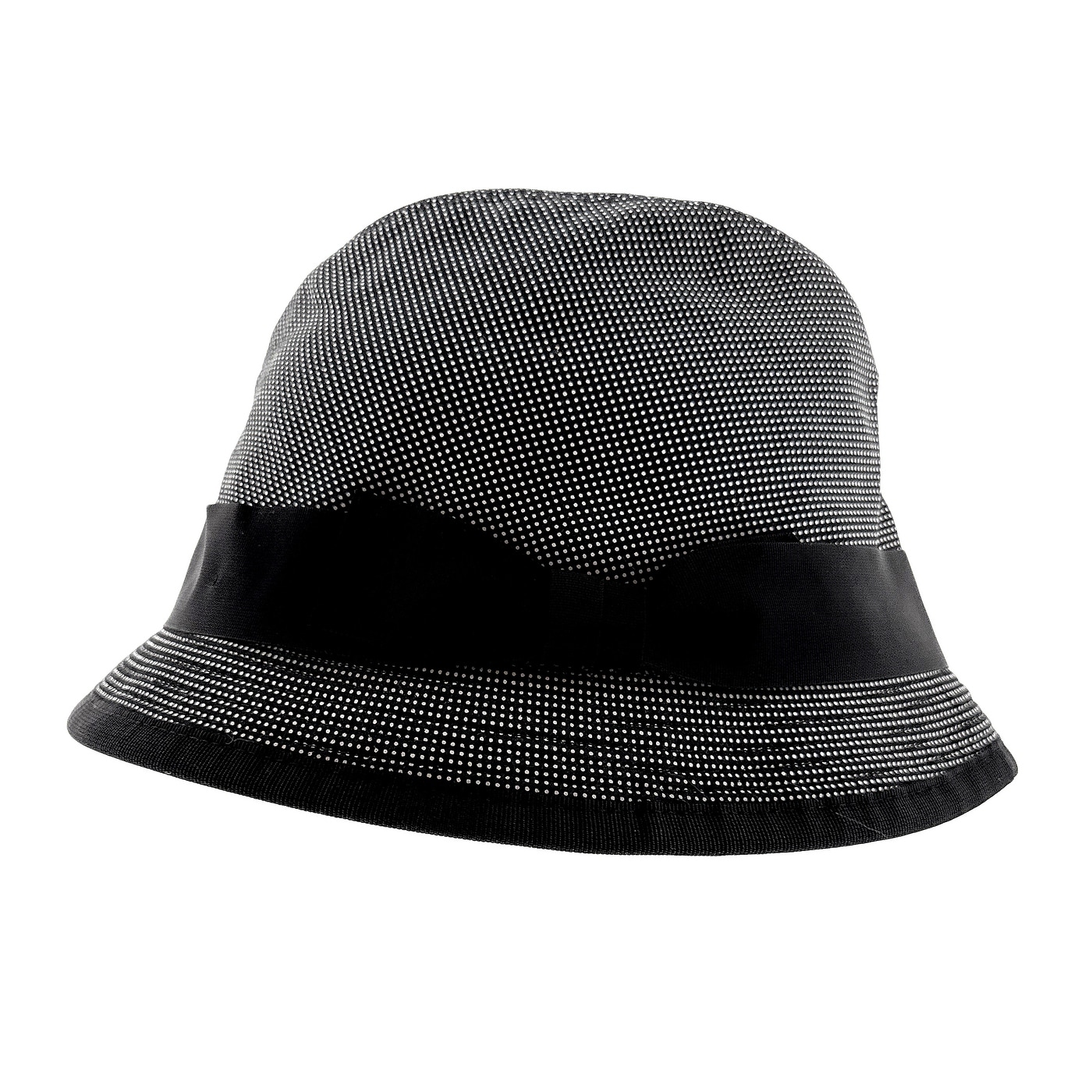 Dolce & Gabbana Cotton Black Polka Dot Bucket Hat with 