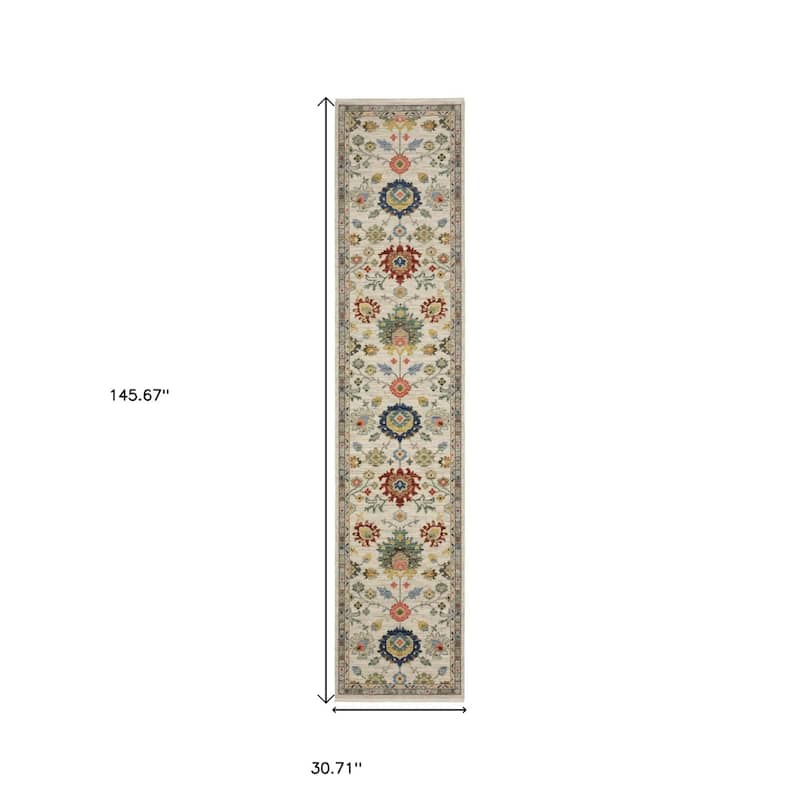 HomeRootsOriental Traditional Rectangle Area Rug
