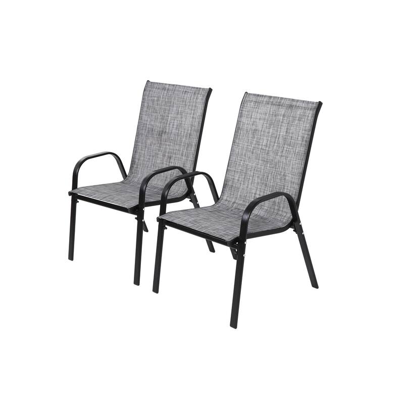 2 Piece Patio Chairs (Excluding the table)