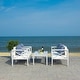 preview thumbnail 12 of 61, SAFAVIEH Outdoor Montez 4-Piece Conversation Patio Set with Accent Pillows