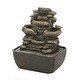 preview thumbnail 7 of 28, Tabletop Fountain Tiered Rock