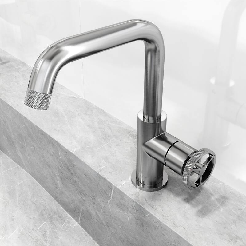 VIGO Cass 9" H Single Handle Single Hole Bathroom Faucet