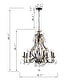 preview thumbnail 3 of 3, Adhafera 8 Light Candle Chandelier - S