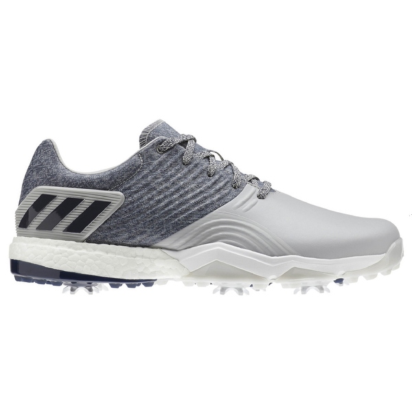 Shop Men�s Adidas Adipower 40RGED Grey/Navy Golf Shoes