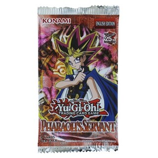 【EU版】25th PHARAOH'S SERVANT 2BOX Yugioh! TCG: 25th Anniversary Pharaoh's Servant Booster Pack - Bed