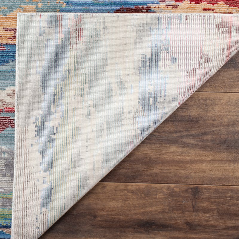 SAFAVIEH Valencia Gracie Distressed Vintage Boho Oriental Polyester Rug