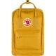 preview thumbnail 1 of 2, Fjallraven 15-Inch Kanken Laptop Backpack - Comfortable Straps, Ochre