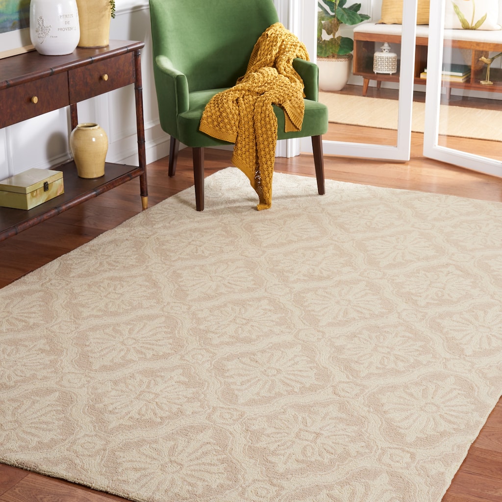 SAFAVIEH Handmade Easy Care Vaxhide Oriental Rug