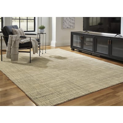 Signature Design by Ashley Janston Gray/Tan Rug