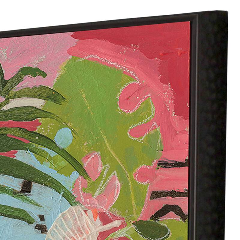 Tiger at Rest Framed Art Giclee No Glass