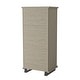preview thumbnail 8 of 14, Contemporary 24-Inch Tall Chest with 5 Drawers