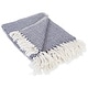 preview thumbnail 6 of 92, DII Woven Decorative Throw Nautical Blue