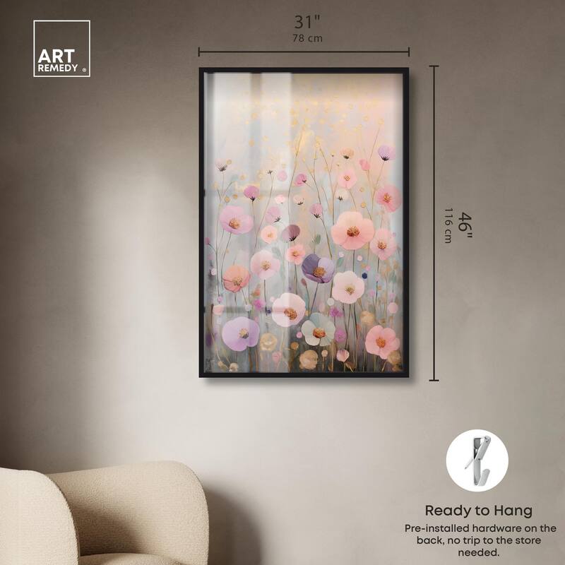 Tiny Blooms II Shadowbox by Art Remedy