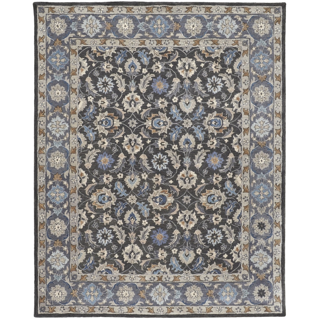 Vefun Floral Stain Resistant Area Rug By HomeRoots - 5' x 8'