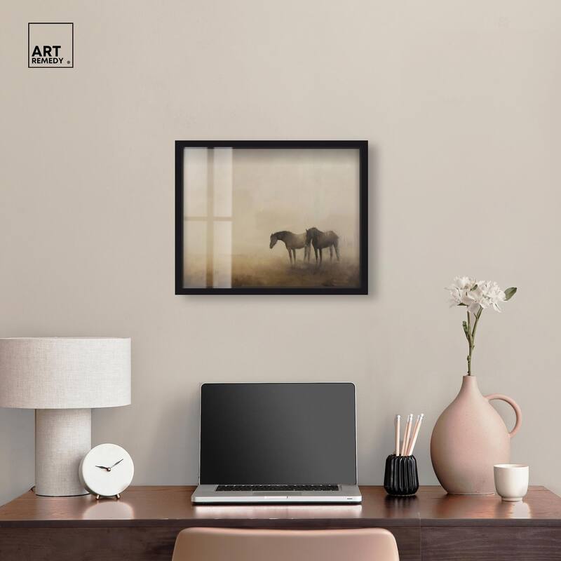 Equine Duo Shadowbox by Art Remedy