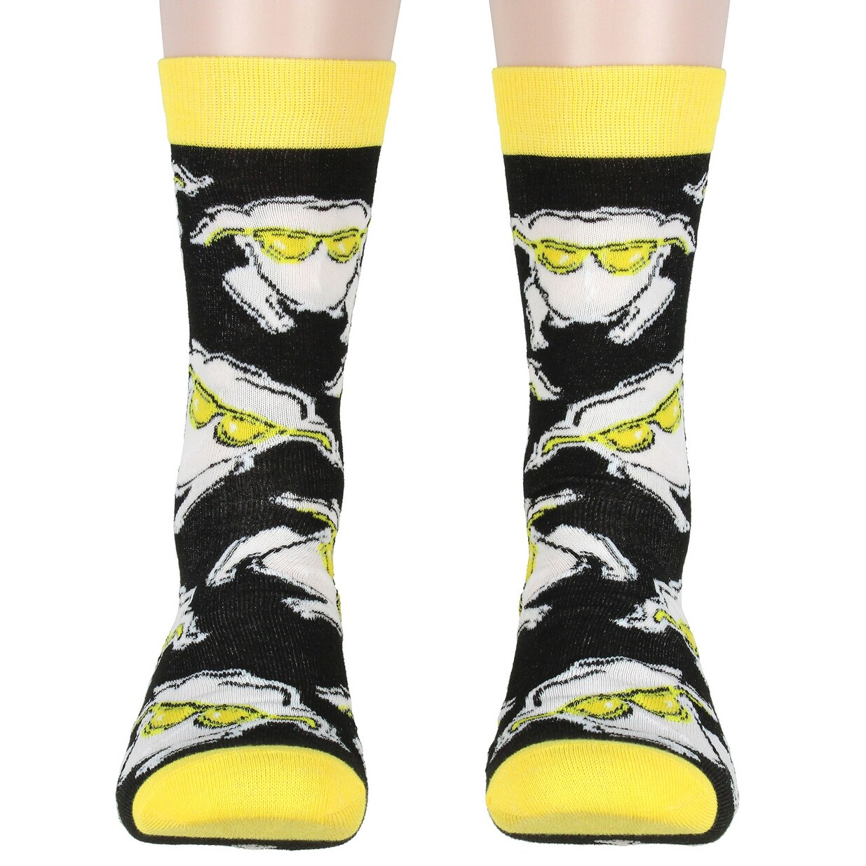 Shop Friends Men S Turkey With Glasses All Over Print Design Crew Socks 1 Pair Overstock 31662820