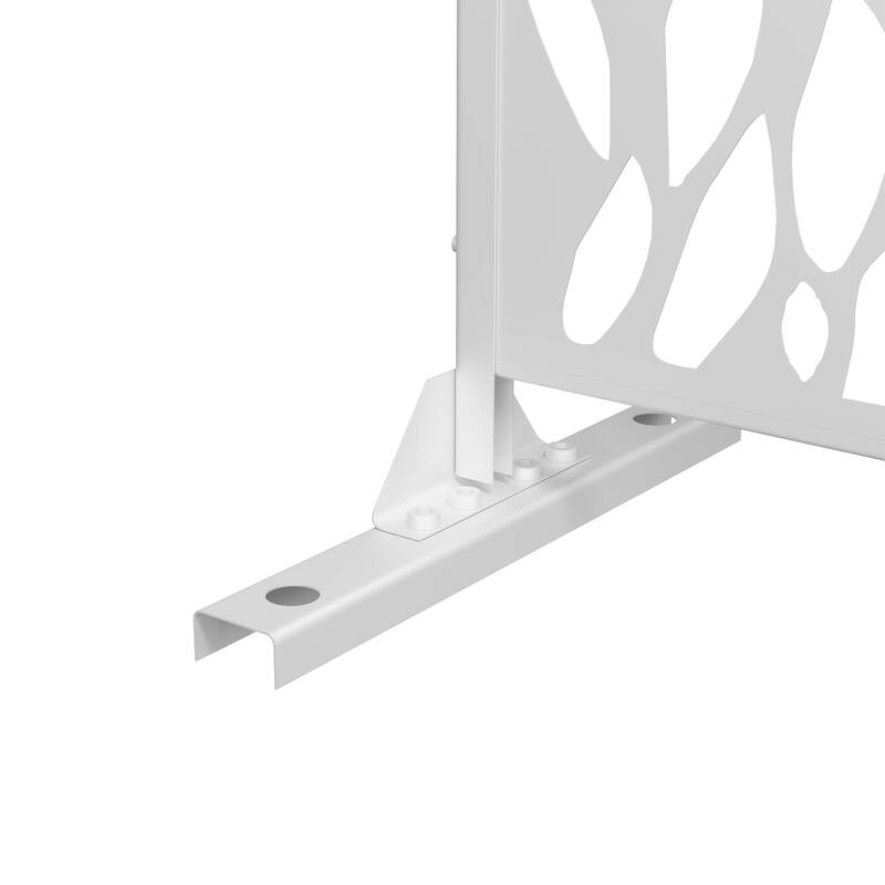 Spring Metal Privacy Screen Panel Free Standing - 72*47