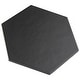 preview thumbnail 6 of 12, Merola Tile Hexatile Matte Nero 7" x 8" Porcelain Floor and Wall Tile