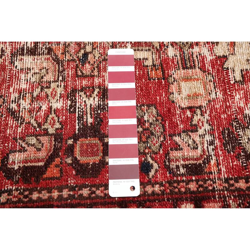 ECARPETGALLERY Hand-knotted Antalya Vintage Red Wool Rug - 3'9 x 6'5