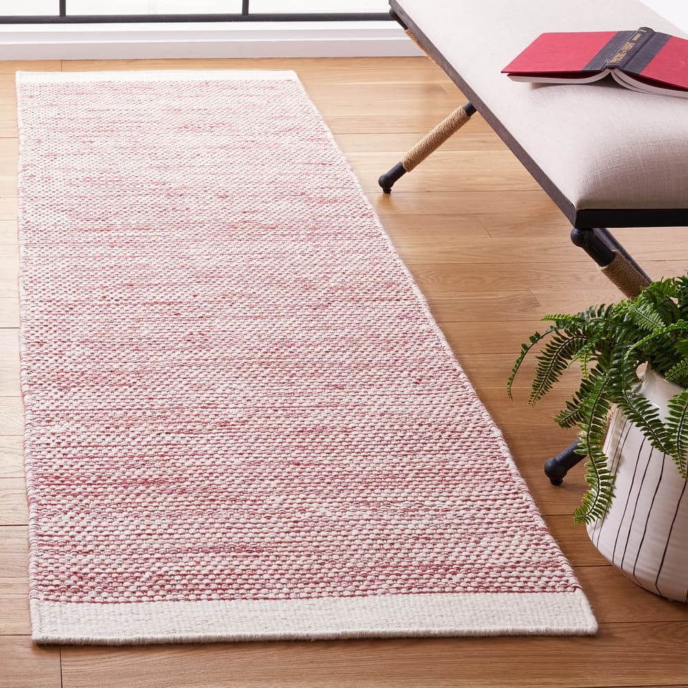 SAFAVIEH Handmade Natura Ludmila Farmhouse Wool Rug