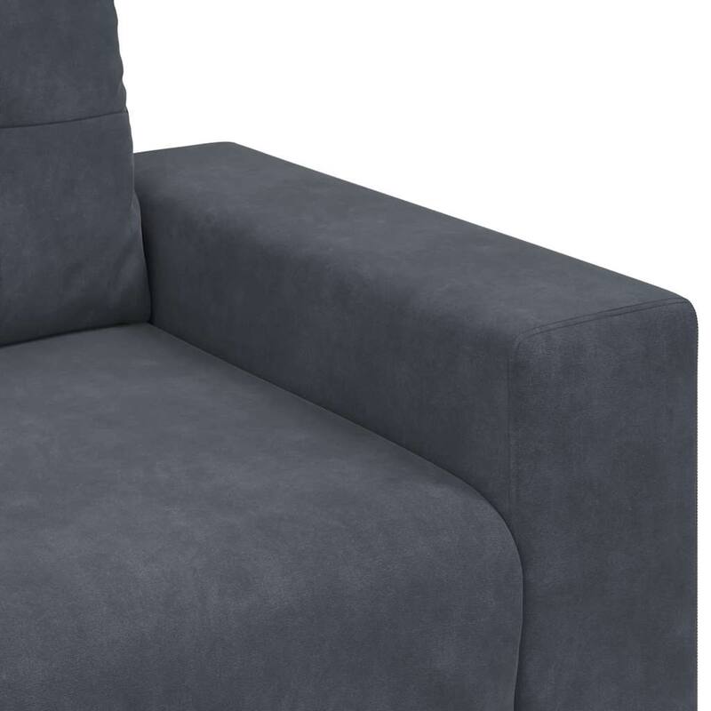 vidaXL 3-Seater Sofa 180 cm Velvet - 221 x 78 x 80