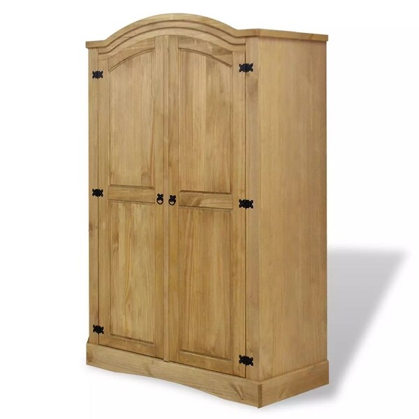 vidaXL Wardrobe Mexican Pine Corona Range 2 Doors. Opens flyout.