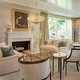 preview thumbnail 16 of 95, Retro French 4/5-Light Antique Brass Globe Crystal Chandelier for Living/Dining Room