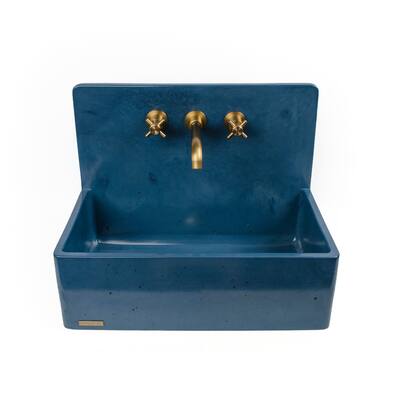 Concretti Designs Handmade San Francisco Concrete Vessel Sink/Washbasin, Faucet Included.