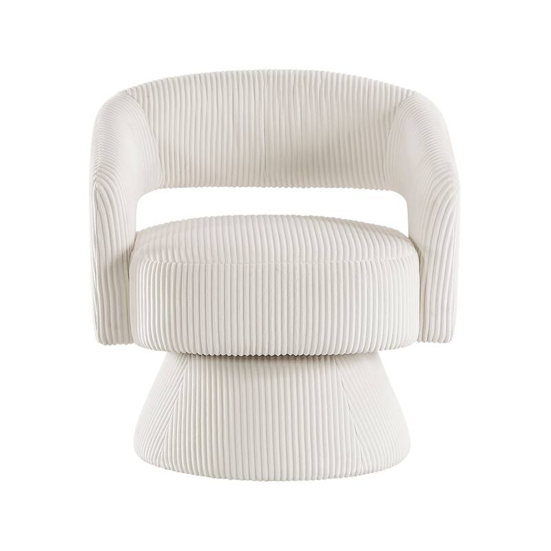 Fremont & Park Parris Corduroy Swivel Chair