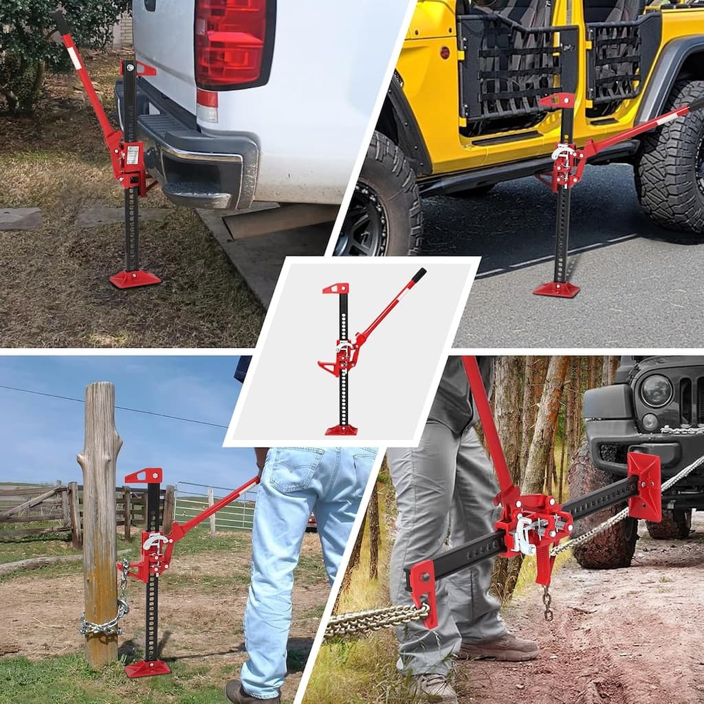 Utility Heavy-Duty Lift Farm Jack for Tractor Truck SUV Bumper Lift