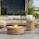 Option Wood Pattern Brown/Fire Pit