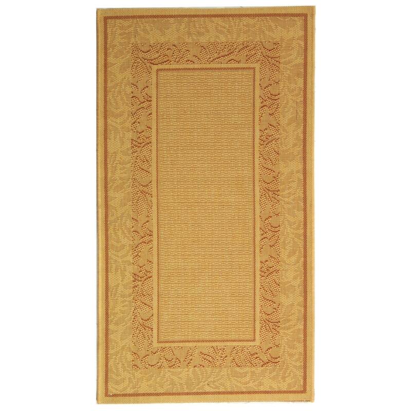SAFAVIEH Courtyard Irmhilde Indoor/ Outdoor Waterproof Patio Backyard Rug