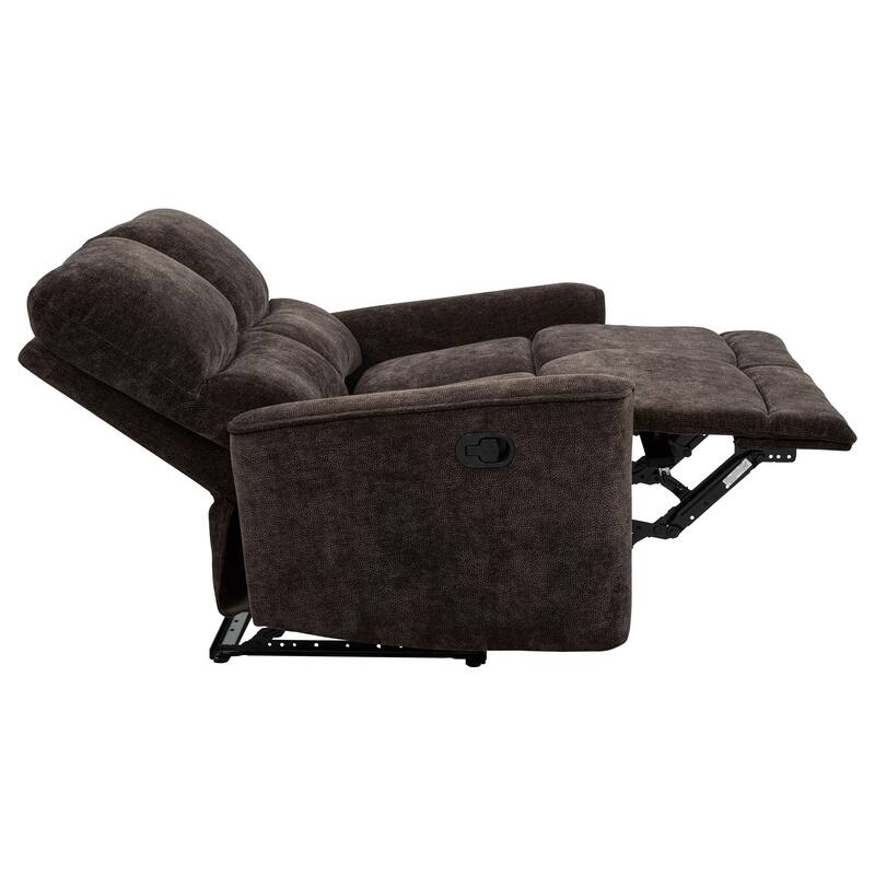 Navarro Chenille Upholstered Reclining Loveseat