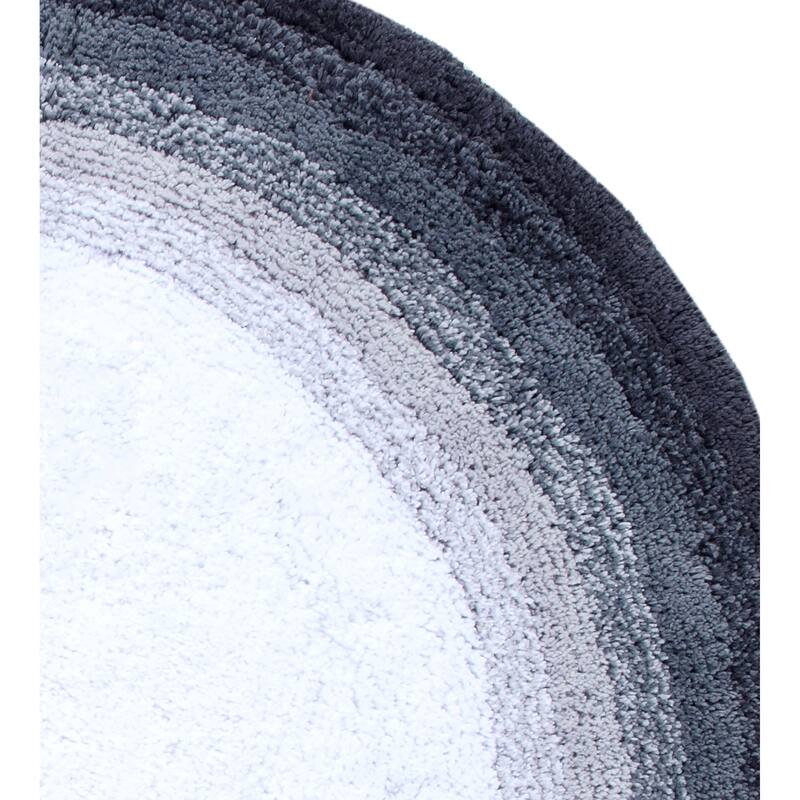 Better Trends 100% Cotton Super Soft & Highly Water Absorbent Bathroom Rugs-Torrent Collection Tufted Machine Washable Bath Mats