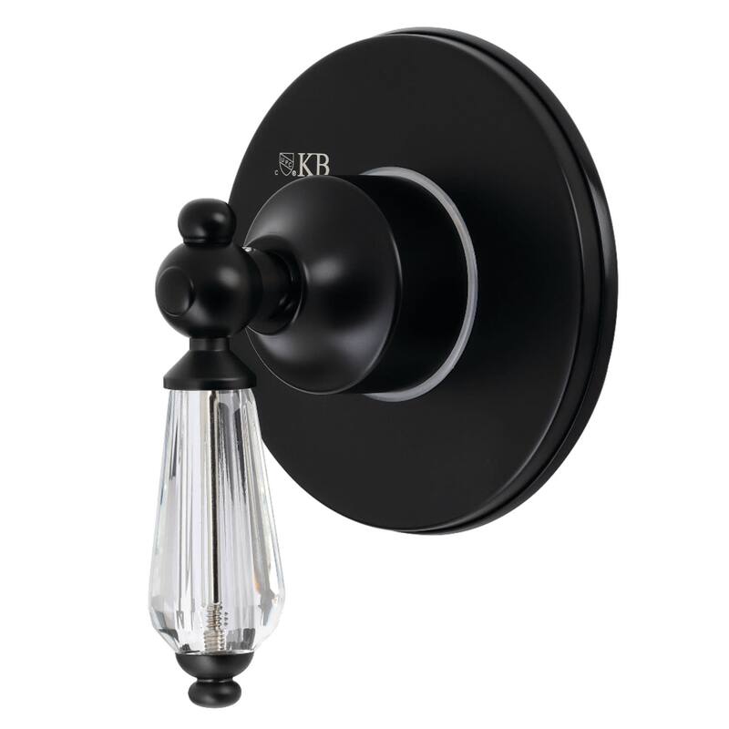 Kingston Brass Single Handle 3 Function Diverter Valve Trim - Matte Black