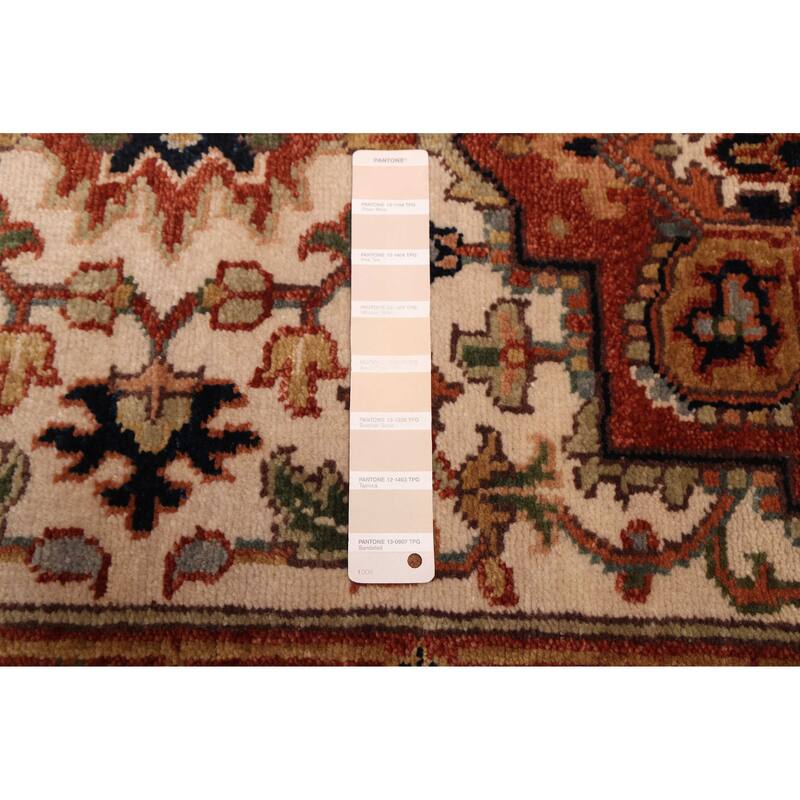 ECARPETGALLERY Hand-knotted Jules Sultane Ivory Wool Rug - 2'9 x 9'11