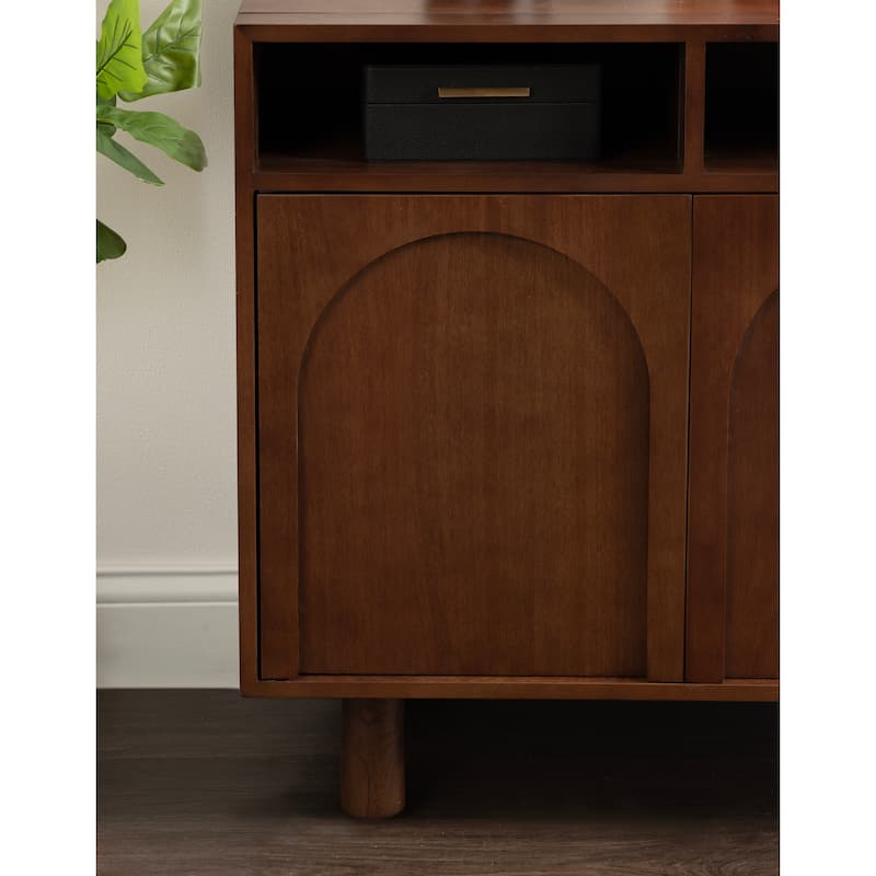 Kate and Laurel Cabernel Floor Cabinet - 30x15x30