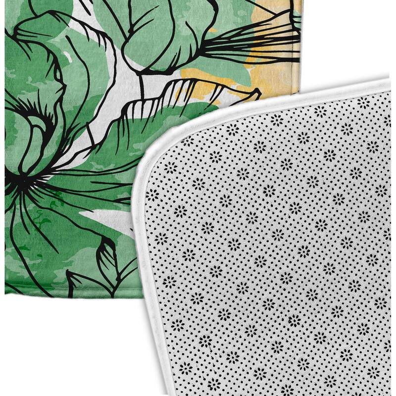 Zentangle Bath Mat