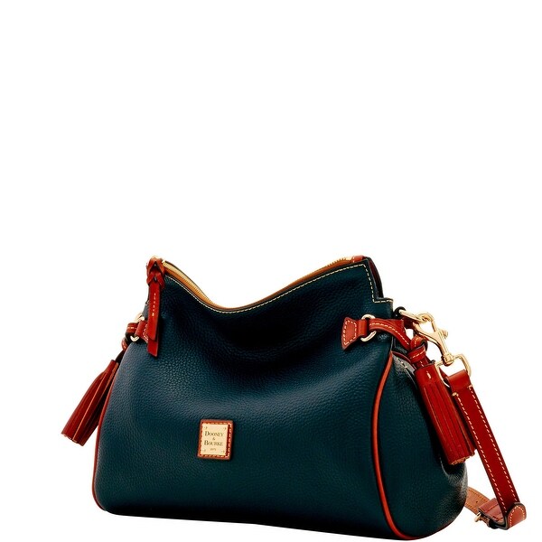 Pebble grain medium zip crossbody Clearance