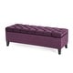 preview thumbnail 27 of 88, Ottilie Button-tufted Storage Ottoman Bench by Christopher Knight Home