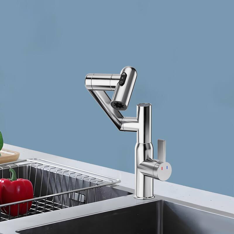 Topcraft Stainless Steel Bathroom Sink Faucet