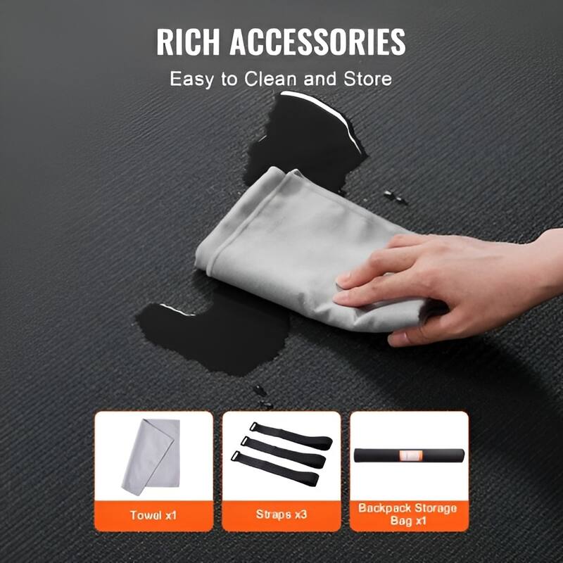 High Density Yoga Mat for Men & Women Pilates & Floor Workouts