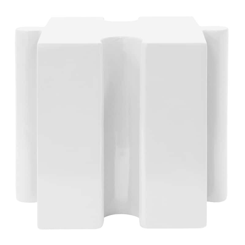 Christopher Knight Home - Mandy Modern Outdoor Side Table with Modular Concave Edge Design
