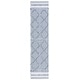 preview thumbnail 46 of 64, SAFAVIEH Augustine Russanka Rustic Trellis Fringe Rug 2' x 9' Runner - Navy/Ivory - Runner