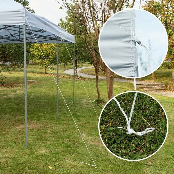 Shop 10 X 20 Carport Tent Pop Up Wedding Tent Folding Shelter