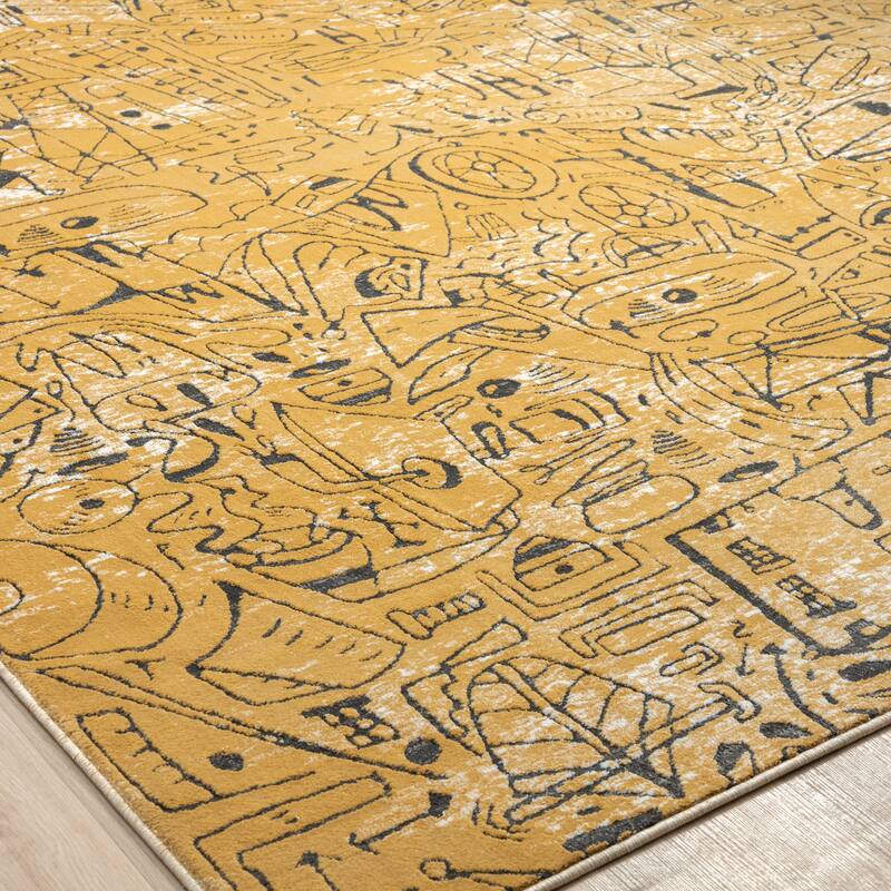 Katie Merz BKLYNWRKS Street Art Area Rug