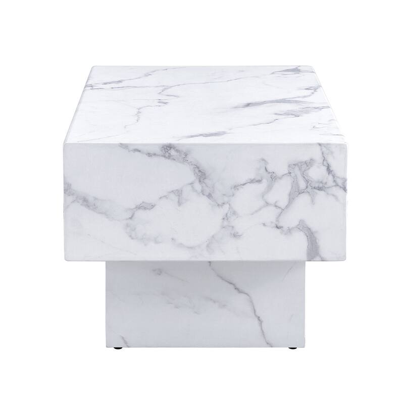 Modern Simple Texture Sticker MDF Coffee Table