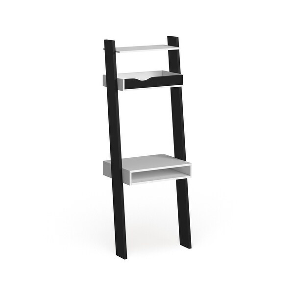 carson leaning bookcase