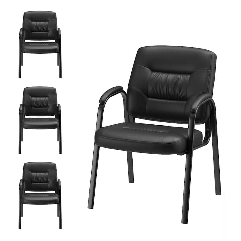 Ergonomic Conference Chairs with PU Leather Upholstery